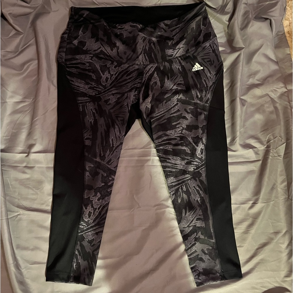 NWT Adidas x Zoe Saldana collection-AEROREADY womens plus size athletic leggings
